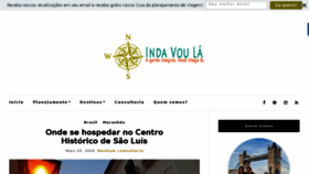 What Indavoula.com.br website looked like in 2018 (5 years ago)