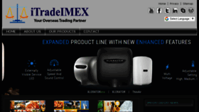 What Itradeimex.com website looked like in 2018 (6 years ago)