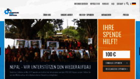 What Ingenieure-ohne-grenzen.org website looked like in 2018 (5 years ago)