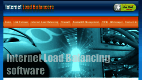 What Internetloadbalancers.org website looked like in 2018 (6 years ago)