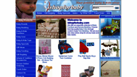 What Ishopforbaby.com website looked like in 2018 (5 years ago)