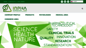 What Inpha2000.it website looked like in 2018 (6 years ago)