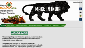 What Indianstoretaiwan.com website looked like in 2018 (5 years ago)