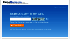What Isramusic.com website looked like in 2018 (6 years ago)