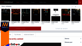 What Indomovie.xyz website looked like in 2018 (5 years ago)