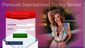 What International-single-girls.com website looked like in 2018 (6 years ago)