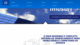 What Imosoft.com.br website looked like in 2018 (7 years ago)