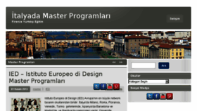 What Italyadamaster.com website looked like in 2018 (5 years ago)