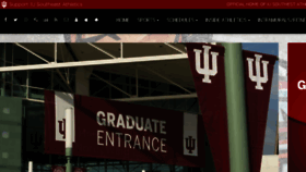 What Iusathletics.com website looked like in 2018 (5 years ago)