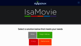 What Isamovie.com website looked like in 2018 (5 years ago)