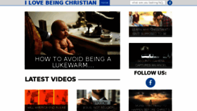 What Ilovebeingchristian.com website looked like in 2018 (5 years ago)