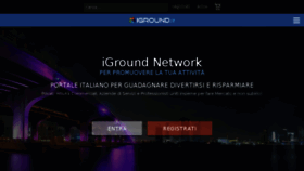 What Iground.it website looked like in 2018 (6 years ago)