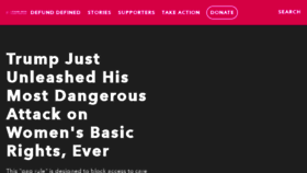 What Istandwithpp.org website looked like in 2018 (6 years ago)