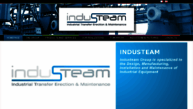 What Industeam.net website looked like in 2018 (5 years ago)