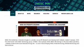 What Inesc-mn.pt website looked like in 2018 (6 years ago)