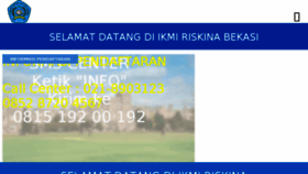 What Ikmiriskina.com website looked like in 2018 (6 years ago)