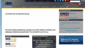 What Ims-software.com website looked like in 2018 (5 years ago)
