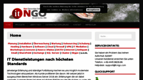What It-ngo.com website looked like in 2018 (6 years ago)
