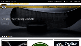 What Icehawkshockey.ca website looked like in 2018 (5 years ago)