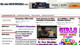 What Islamnewsroom.com website looked like in 2018 (5 years ago)