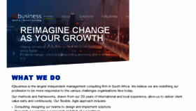 What Iqbusiness.co.za website looked like in 2018 (5 years ago)