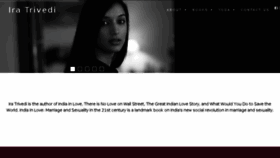 What Iratrivedi.in website looked like in 2018 (5 years ago)