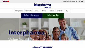 What Interpharma.co.th website looked like in 2018 (5 years ago)