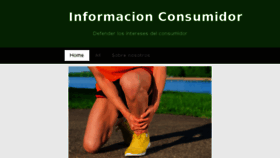 What Informacionconsumidor.com website looked like in 2018 (5 years ago)
