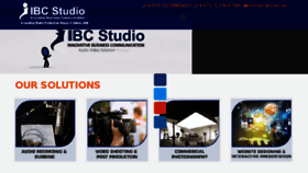 What Ibcstudio.com website looked like in 2018 (5 years ago)