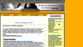 What Iclassifieds2000.com website looked like in 2018 (5 years ago)