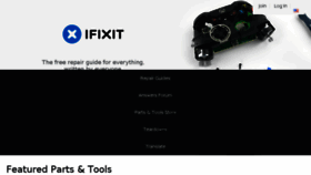 What Ifixit.net website looked like in 2018 (5 years ago)