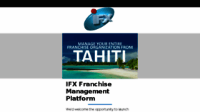 What Ifxonline.com website looked like in 2018 (5 years ago)