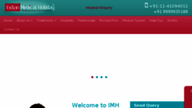 What Indianmedicalholiday.com website looked like in 2018 (6 years ago)