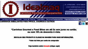 What Idealmaq.com.br website looked like in 2018 (5 years ago)