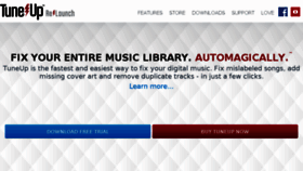 What Ilovetuneup.com website looked like in 2018 (5 years ago)