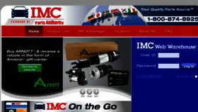 What Imcparts.com website looked like in 2018 (5 years ago)