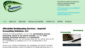 What Imperialaccountingsolutions.com website looked like in 2018 (5 years ago)