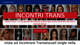 What Incontri-trans.com website looked like in 2018 (5 years ago)