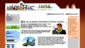 What Industrie-land.net website looked like in 2018 (8 years ago)