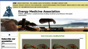 What Informationenergymedicine-association.com website looked like in 2018 (5 years ago)