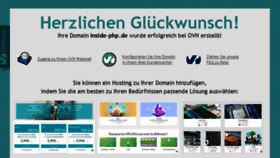 What Inside-php.de website looked like in 2018 (5 years ago)