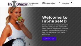 What Inshapemd.com website looked like in 2018 (5 years ago)