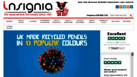 What Insigniauk.com website looked like in 2018 (5 years ago)