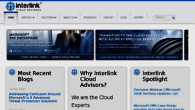 What Interlink.com website looked like in 2018 (5 years ago)