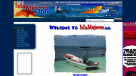 What Islamujeres.info website looked like in 2018 (5 years ago)