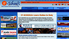 What It-schools.com website looked like in 2018 (5 years ago)