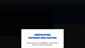 What Iwebhosting.com.my website looked like in 2018 (5 years ago)