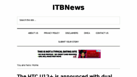 What Itbnews.info website looked like in 2018 (6 years ago)