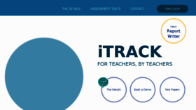 What Itrackprimary.co.uk website looked like in 2018 (5 years ago)