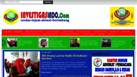 What Investigasindo.com website looked like in 2018 (5 years ago)